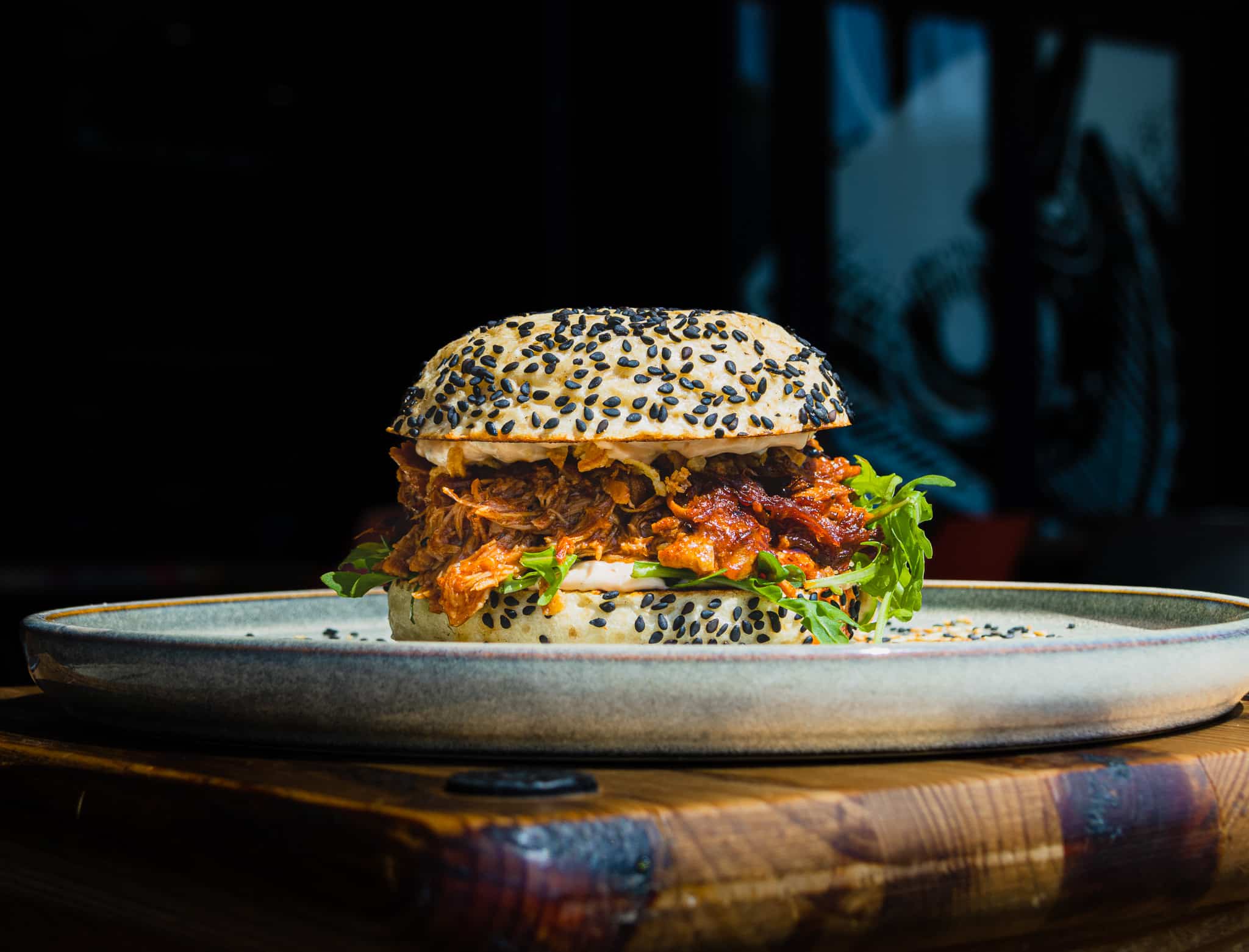 Burger Pulled Pork Burger Pulled Pork